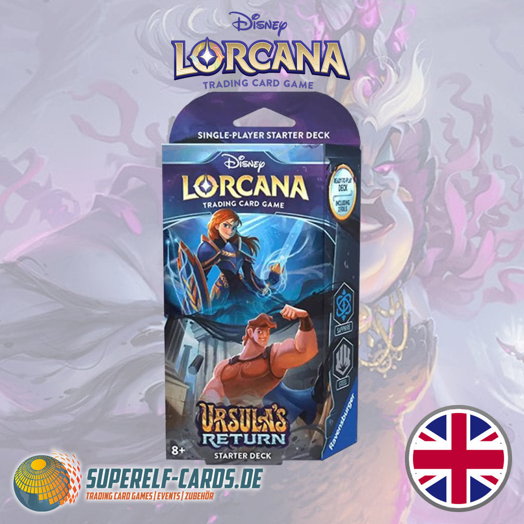 Disney Lorcana TCG - Ursula's Return - Starter Sapphire/Steel - engl.