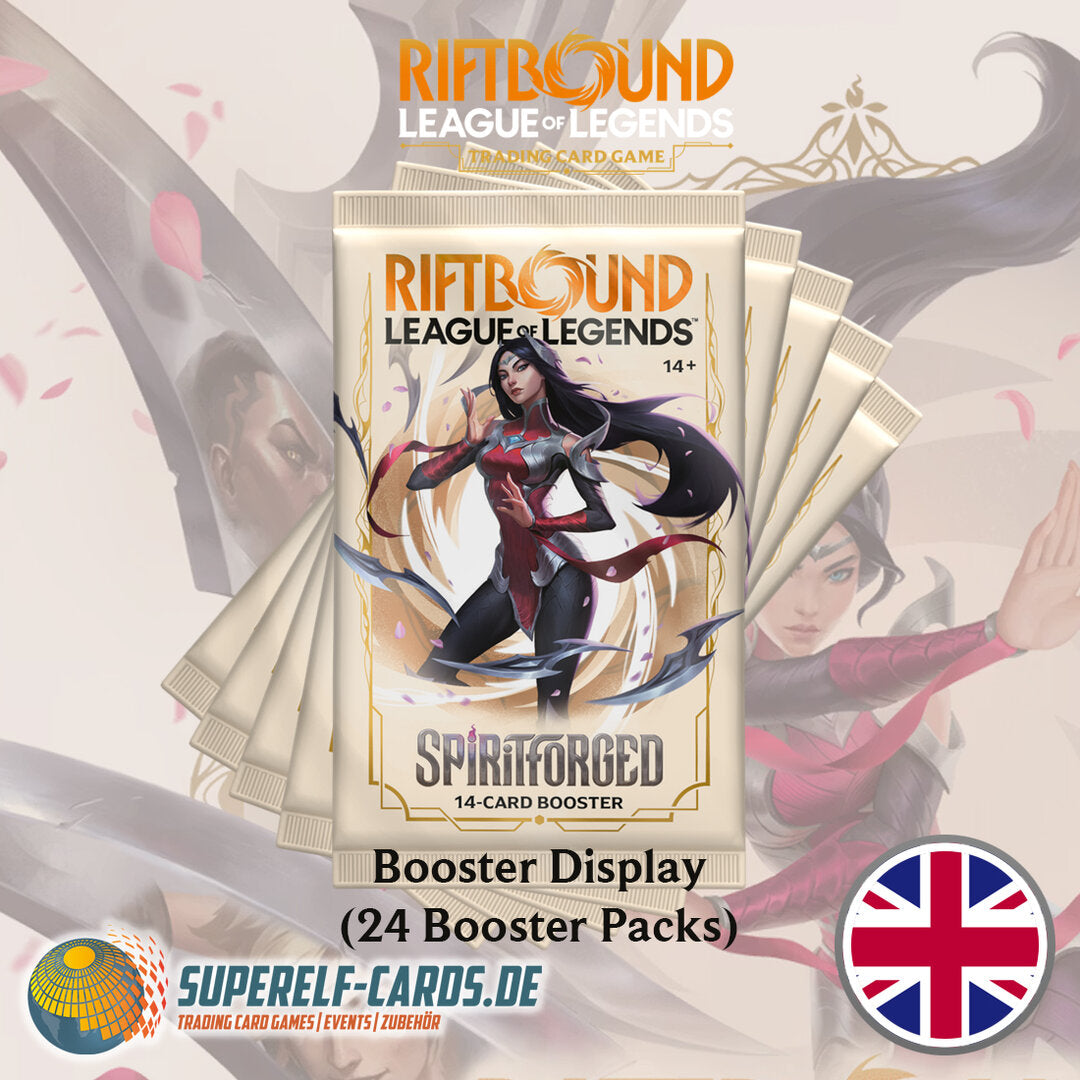 Riftbound: League of Legends TCG - Spiritforged Display mit 24 Booster Packs - EN