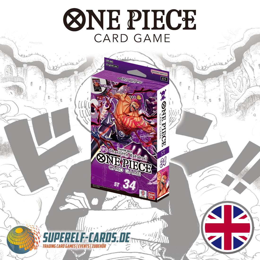 One Piece Card Game - Starter Deck - Charlotte Katakuri ST-34 EN