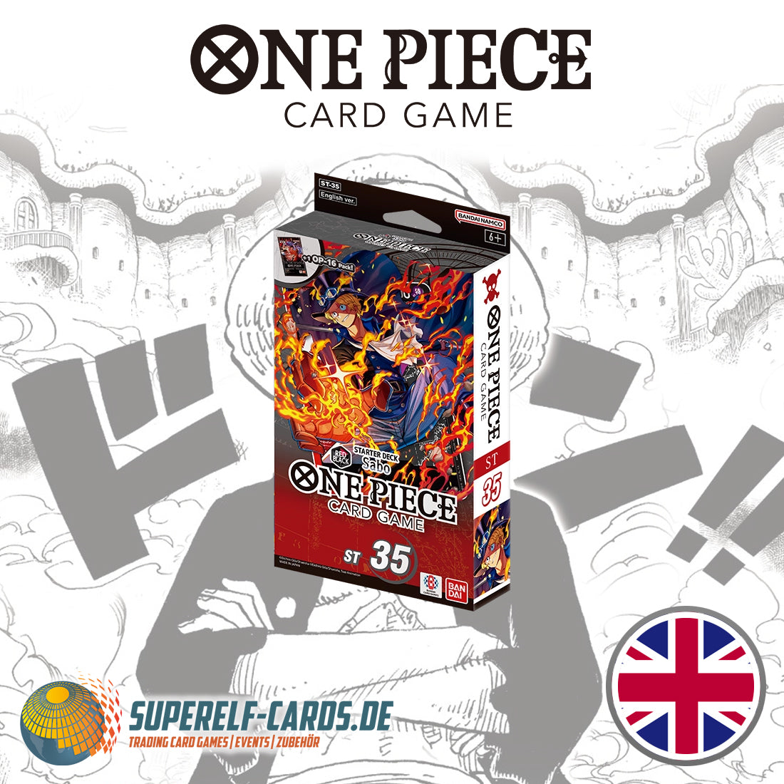 One Piece Card Game - Starter Deck - Sabo ST-35 EN