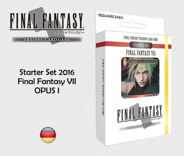 Final Fantasy VII / 7 Starter Set 2016 - OPUS I - deutsch
