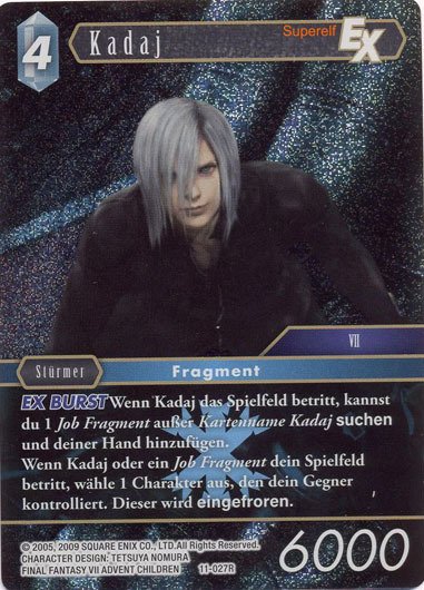 Final Fantasy Opus 11-027 R Kadaj Eis