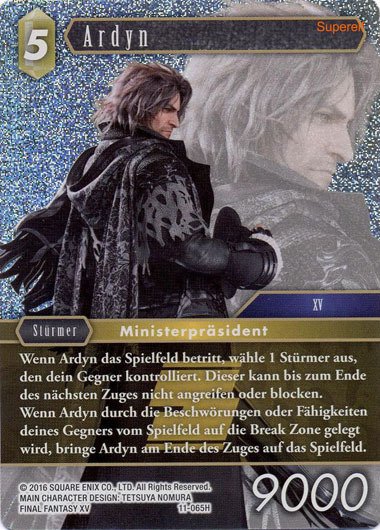 Final Fantasy Opus 11-065 H Ardyn Erde