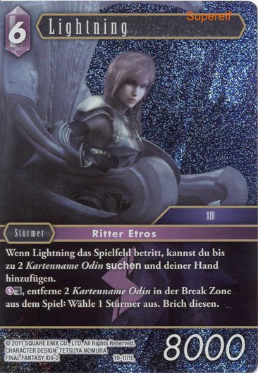 Final Fantasy Opus 10-101 L Lightning Blitz