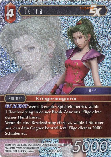 Final Fantasy Opus 10-132 S Terra Feuer