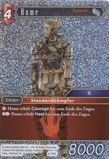 Final Fantasy Opus 9-015 C Hume Feuer