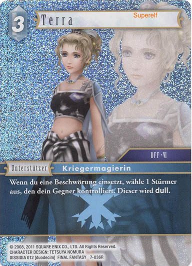 Final Fantasy Opus 7-036 R Terra Eis
