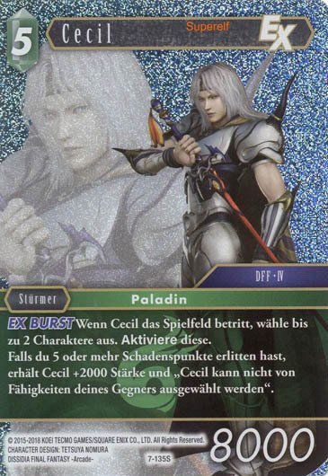 Final Fantasy Opus 7-135 S Cecil Wind