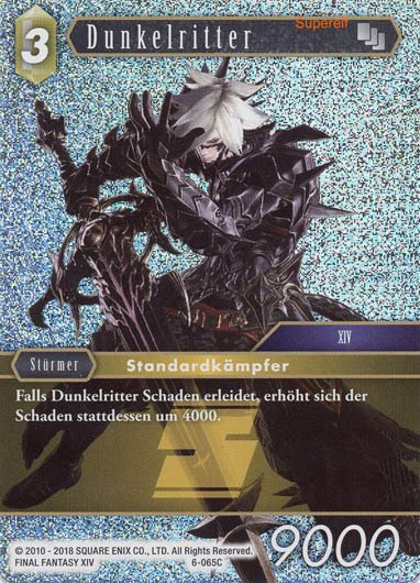 Final Fantasy Opus 6-065 C Dunkelritter Erde