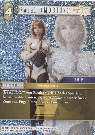 Final Fantasy Opus 5-085 R Sarah (MOBIUS) Erde