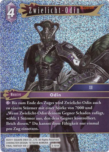 Final Fantasy Opus 5-101 H Zwielicht-Odin Blitz
