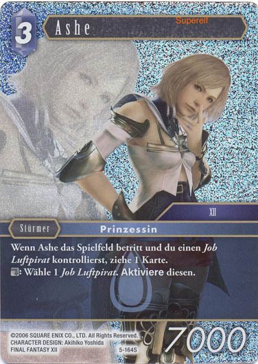 Final Fantasy Opus 5-164 S Ashe Wasser
