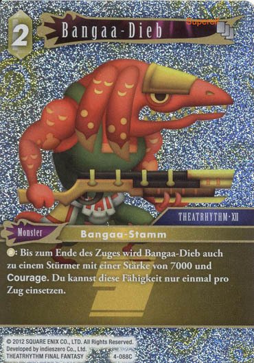 Final Fantasy Opus 4-088 C Bangaa-Dieb Erde