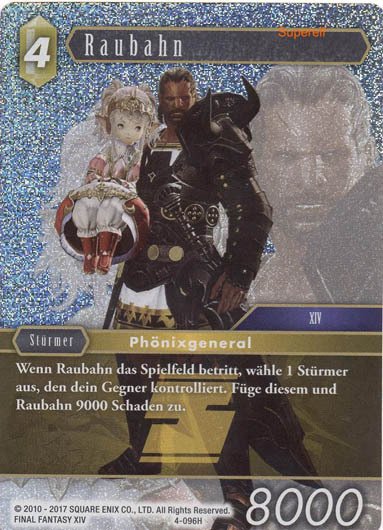 Final Fantasy Opus 4-096 H Raubahn Erde