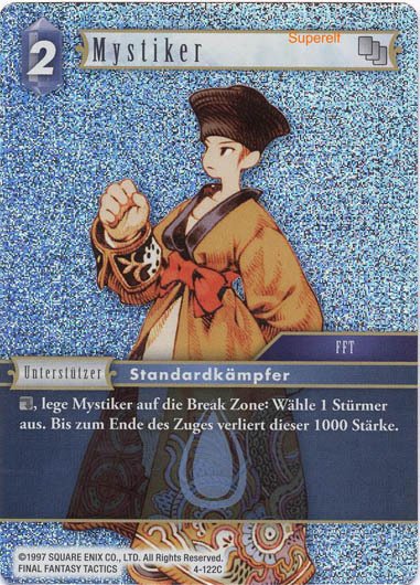 Final Fantasy Opus 4-122 C Mystiker Wasser