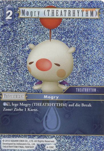 Final Fantasy Opus 4-139 C Mogry (THEATRHYTHM) Wasser