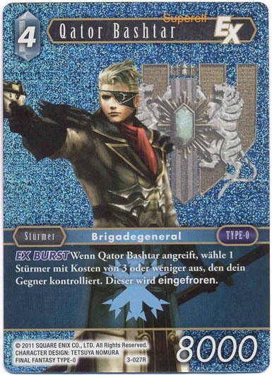 Final Fantasy Opus 3-027 R Qator Bashtar Eis