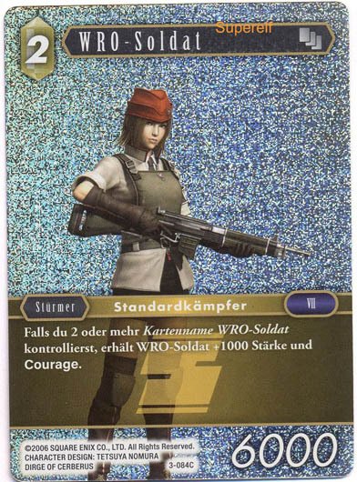 Final Fantasy Opus 3-084 C WRO - Soldat Erde