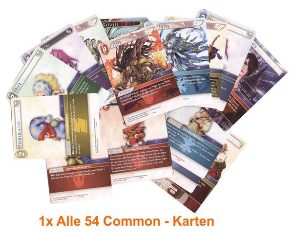 OPUS 7 - 1x Alle 54 Common Karten komplett