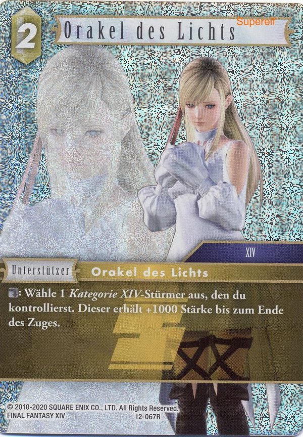 Final Fantasy Opus 12-067 R Orakel des Lichts Erde
