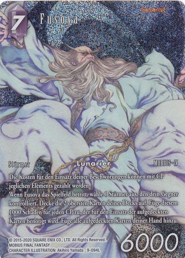 Final Fantasy Legacy 9-094L Fusoya Full Art Premium - Sonderkarte aus OPUS 13