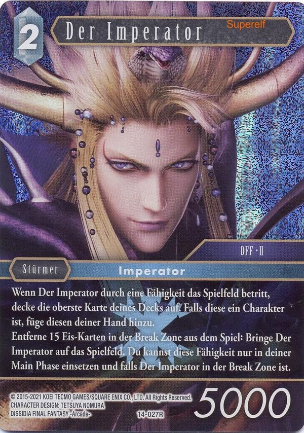 Final Fantasy Opus 14-027 R Der Imperator Eis