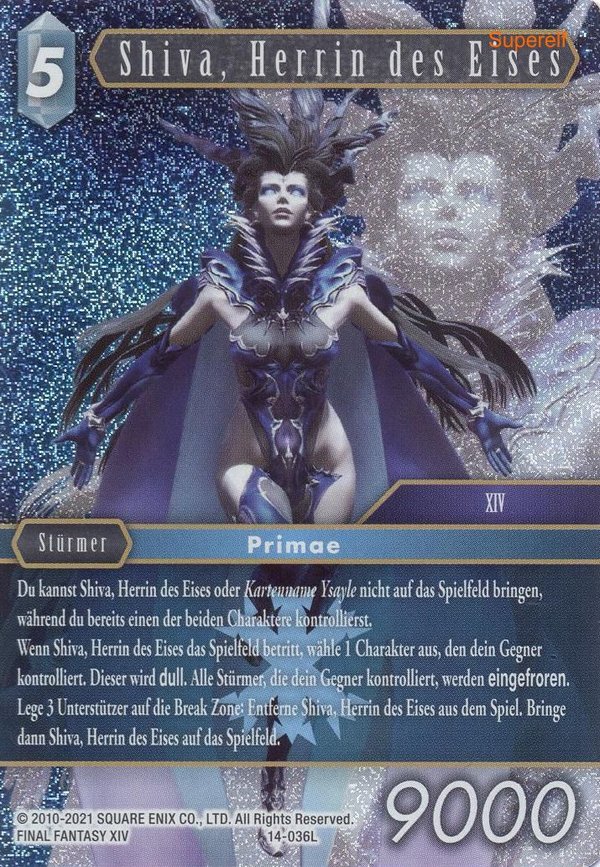 Final Fantasy Opus 14-036 L Shiva, Herrin des Eises Eis