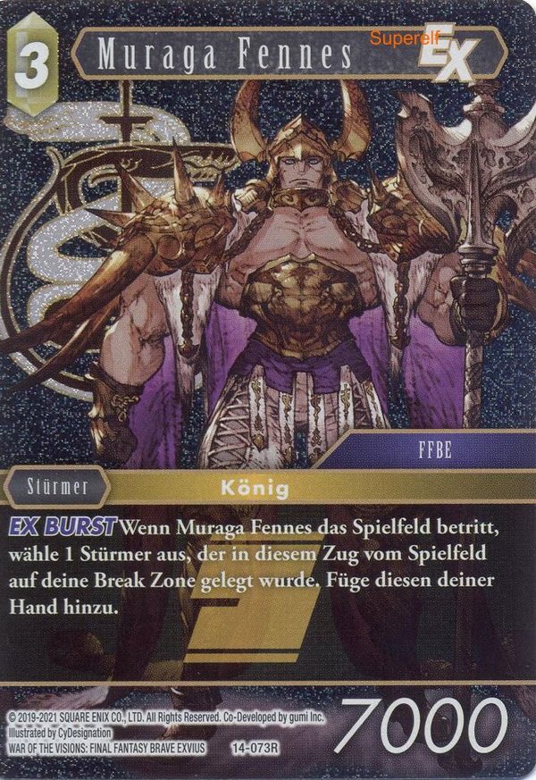 Final Fantasy Opus 14-073 R Muraga Fennes Erde