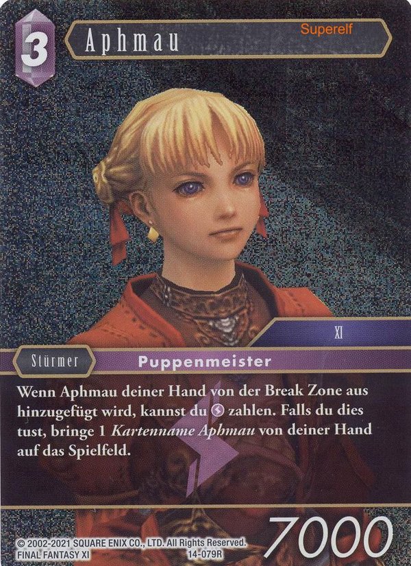 Final Fantasy Opus 14-079 R Aphmau Blitz