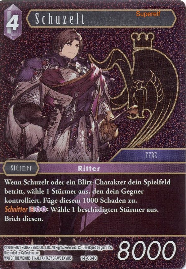 Final Fantasy Opus 14-084 C Schuzelt Blitz