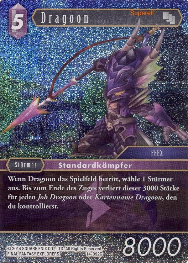 Final Fantasy Opus 14-092 C Dragoon Blitz
