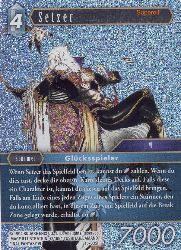 Final Fantasy Opus 15-035 H Setzer Eis