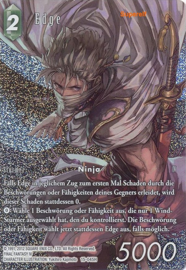 Final Fantasy Opus 15-045 H Edge Wind