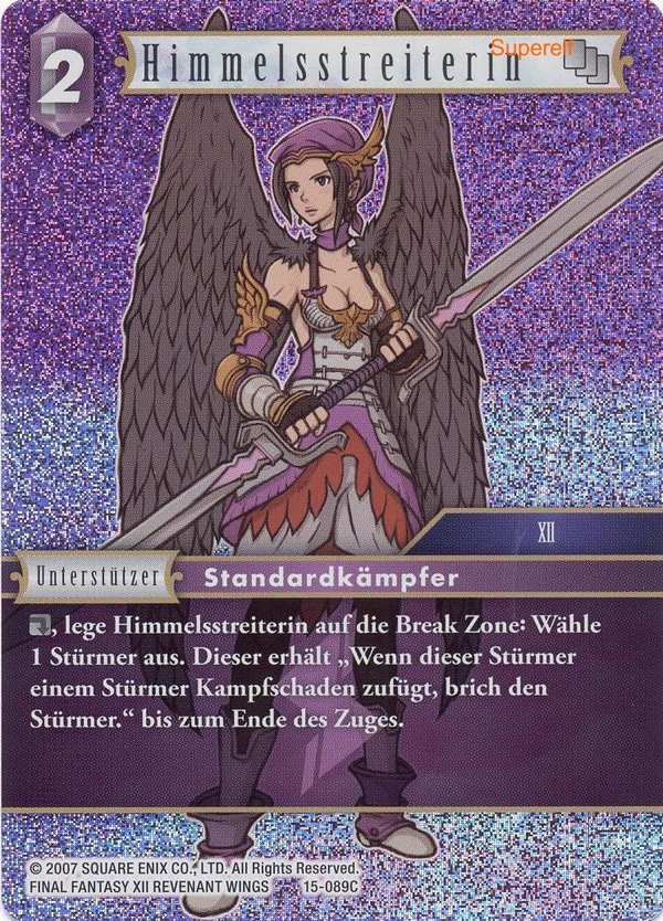 Final Fantasy Opus 15-089 C Himmelsstreiterin Blitz
