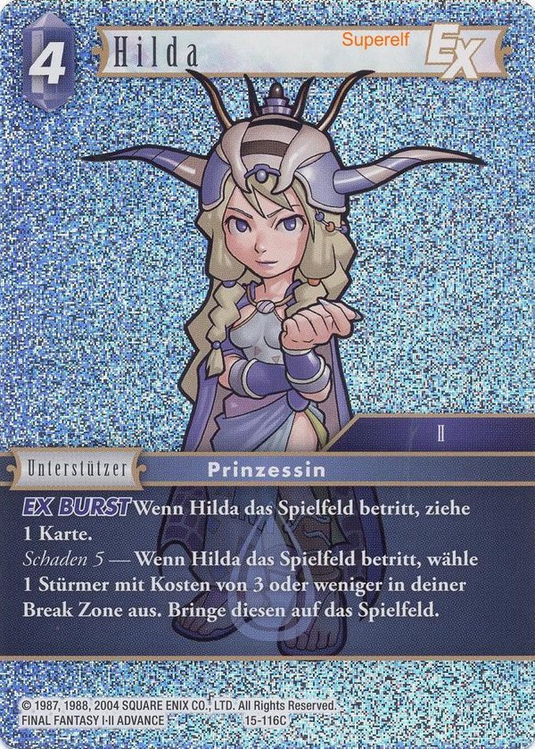 Final Fantasy Opus 15-116 C Hilda Wasser