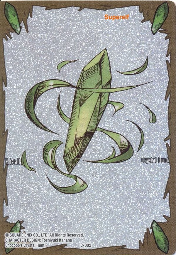 Final Fantasy Opus 15-C02 C Wind Kristall Token Foil