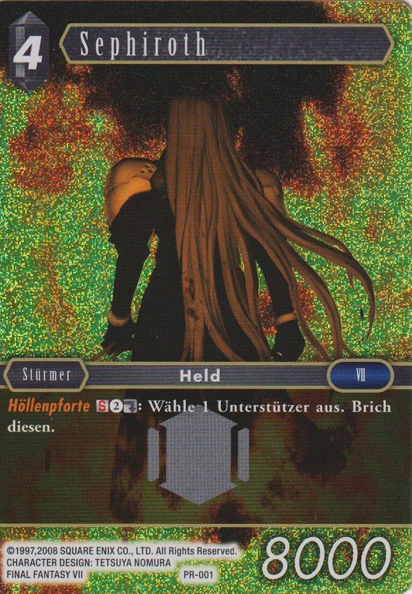 Final Fantasy Promokarte PR-001 Sephiroth