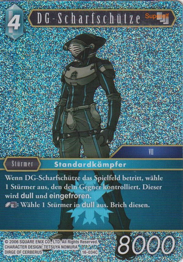 Final Fantasy Opus 16-034 C DG Scharfschütze Eis