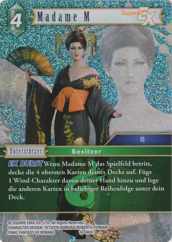 Final Fantasy Opus 16-060 C Madam M WInd