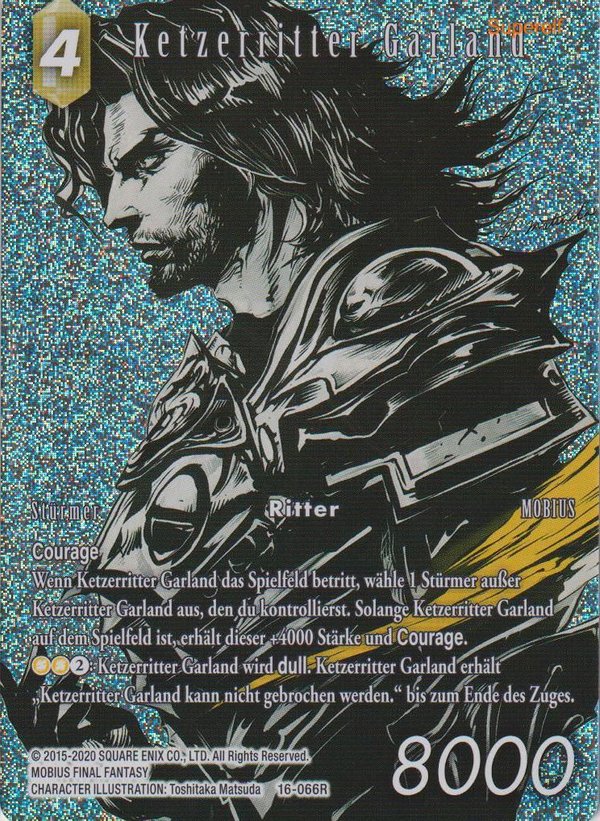 Final Fantasy Opus 16-066 R Ketzerritter Garland Erde