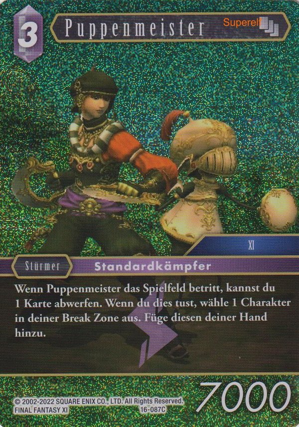 Final Fantasy Opus 16-087 C Puppenmeister Blitz