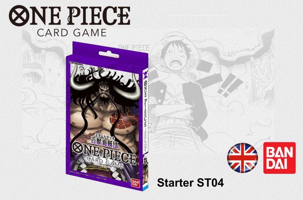 One Piece Card Game - Animal Kingdom Pirates Starter Deck ST04 - englisch - VV für den 02.12.2022