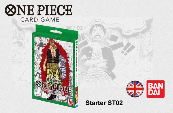 One Piece Card Game - Worst Generation Starter Deck ST02 - englisch - VV für den 02.12.2022