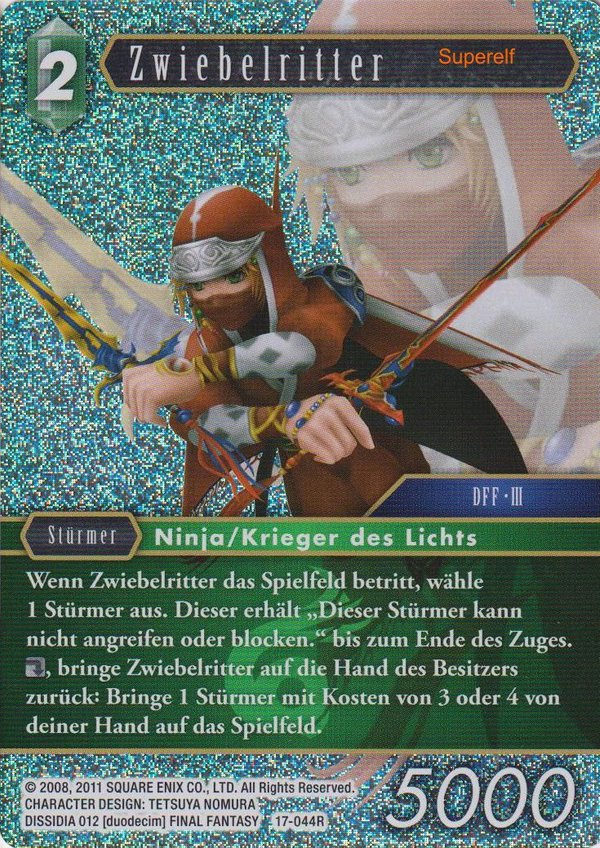 Final Fantasy Opus 17-044 R  Zwiebelritter Wind
