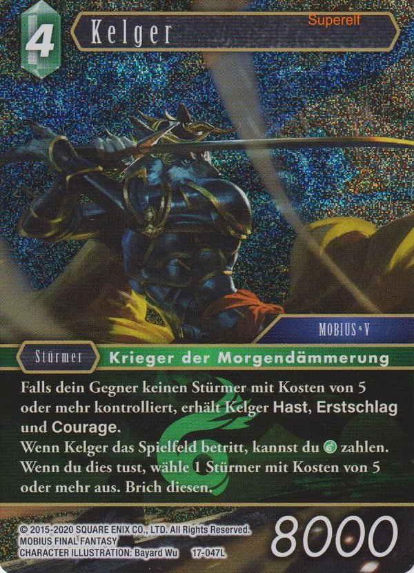 Final Fantasy Opus 17-047 L Kelger Wind