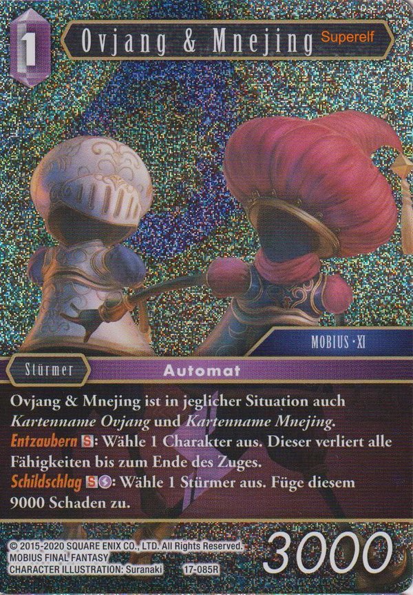 Final Fantasy Opus 17-085 R Ovjang & Mnejing Blitz