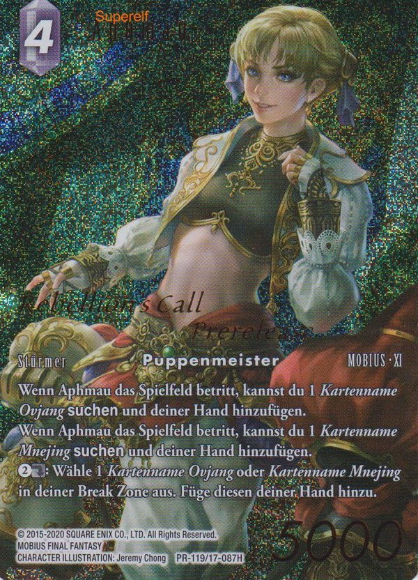 Final Fantasy Opus 17-087 H Aphmau Blitz