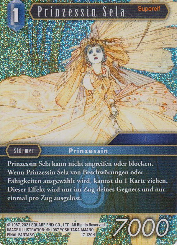 Final Fantasy Opus 17-120 H Prinzessin Sela Wasser