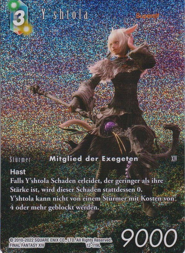 Final Fantasy Legacy 12-119L Y`shtola Full Art Premium - Sonderkarte aus OPUS 17