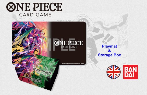One Piece Card Game - Playmat & Storage Box Set Yamato